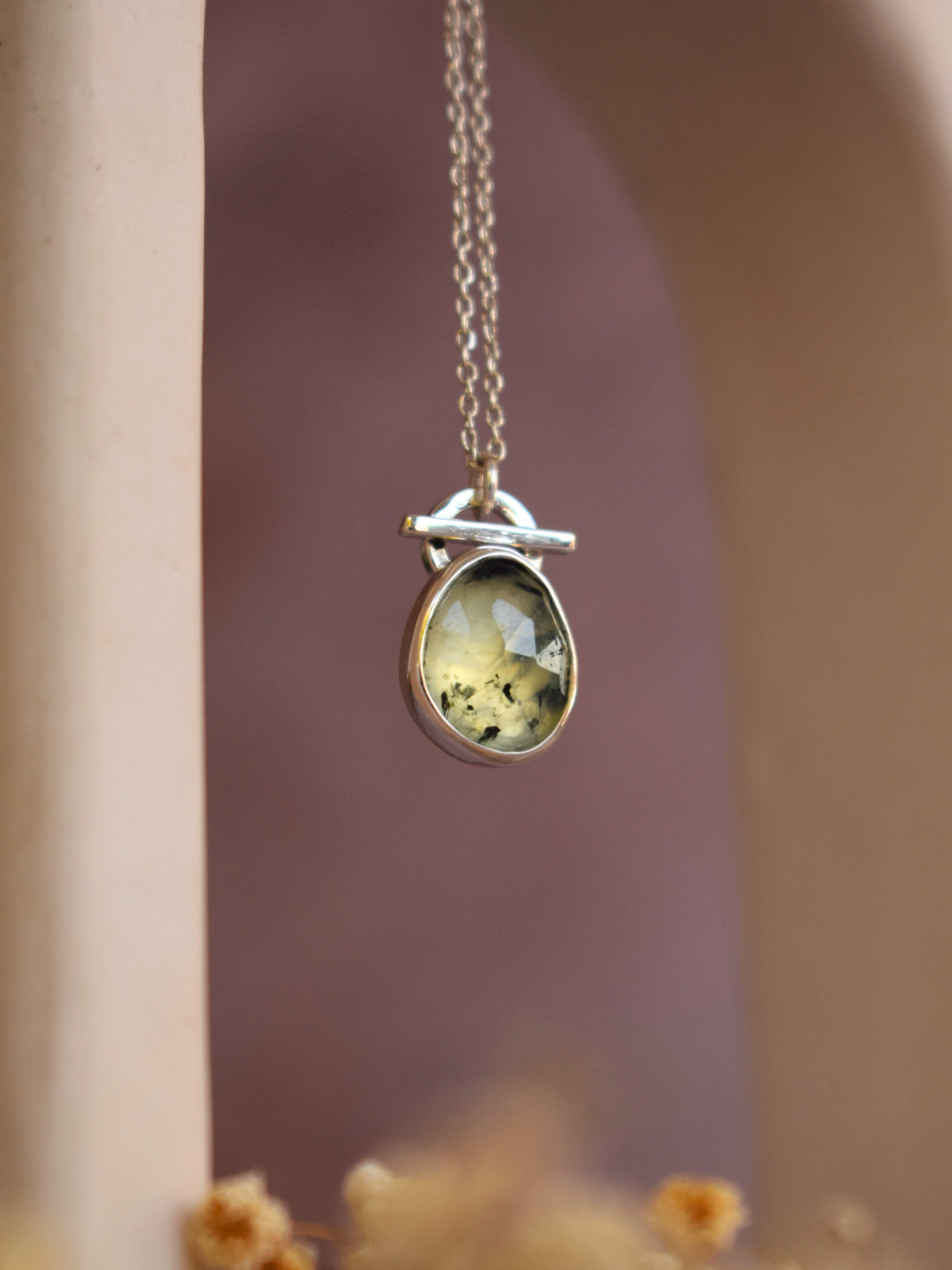 Essence Pendant - Prehnite