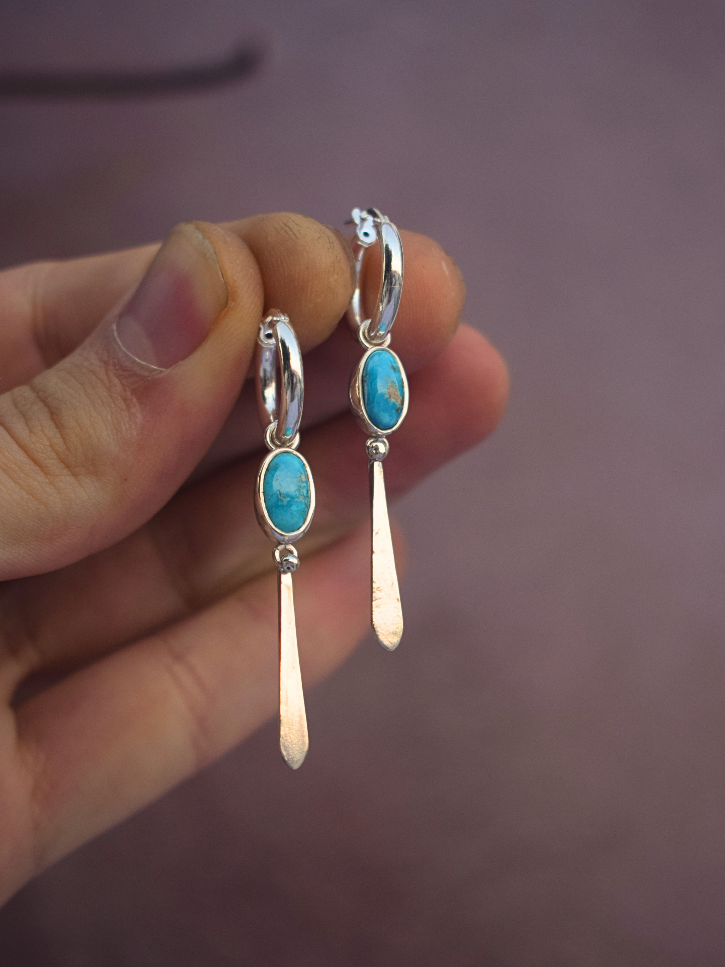 Wild Waters Earrings | Blue Bird Turquoise
