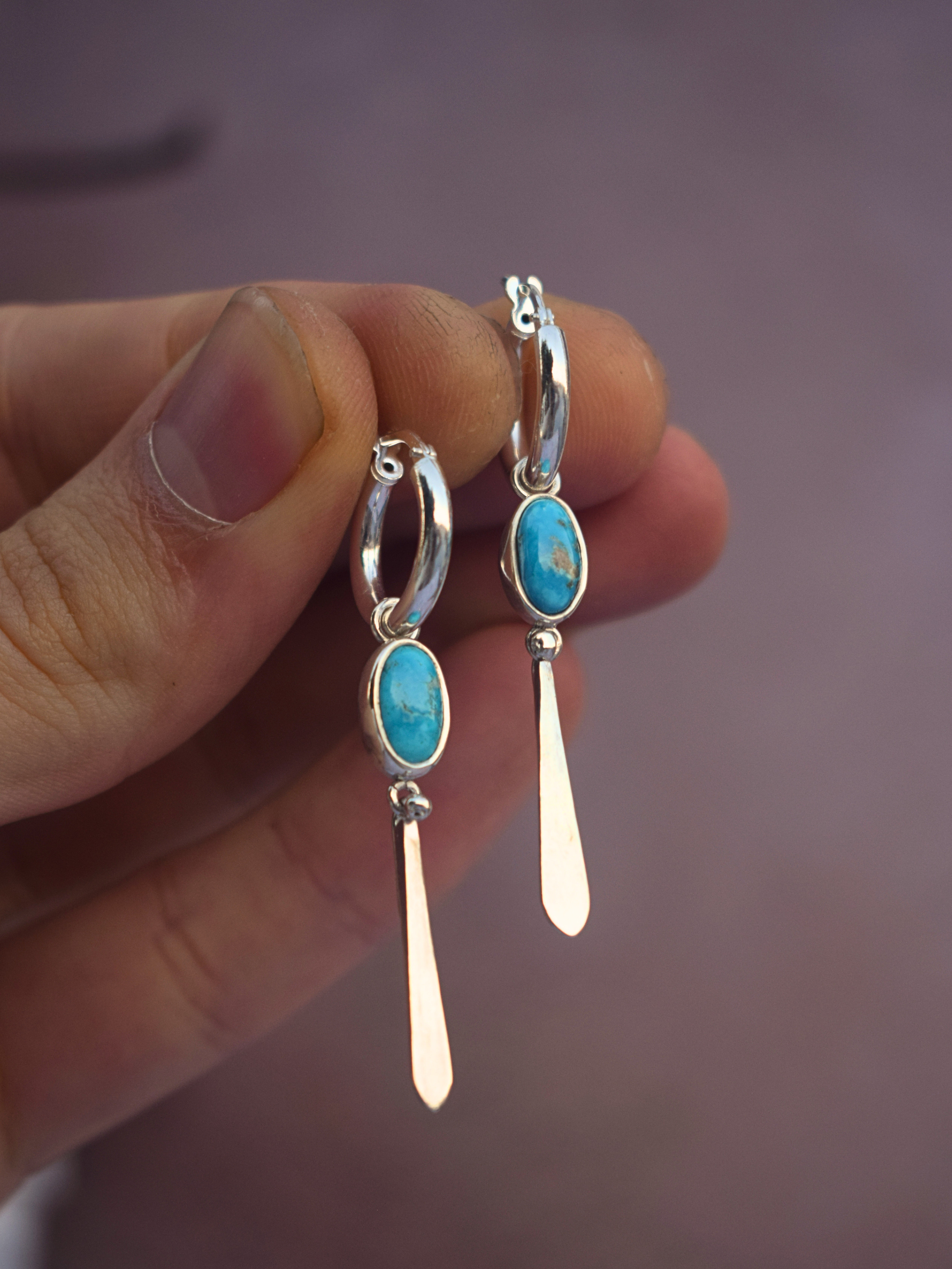 Wild Waters Earrings | Blue Bird Turquoise