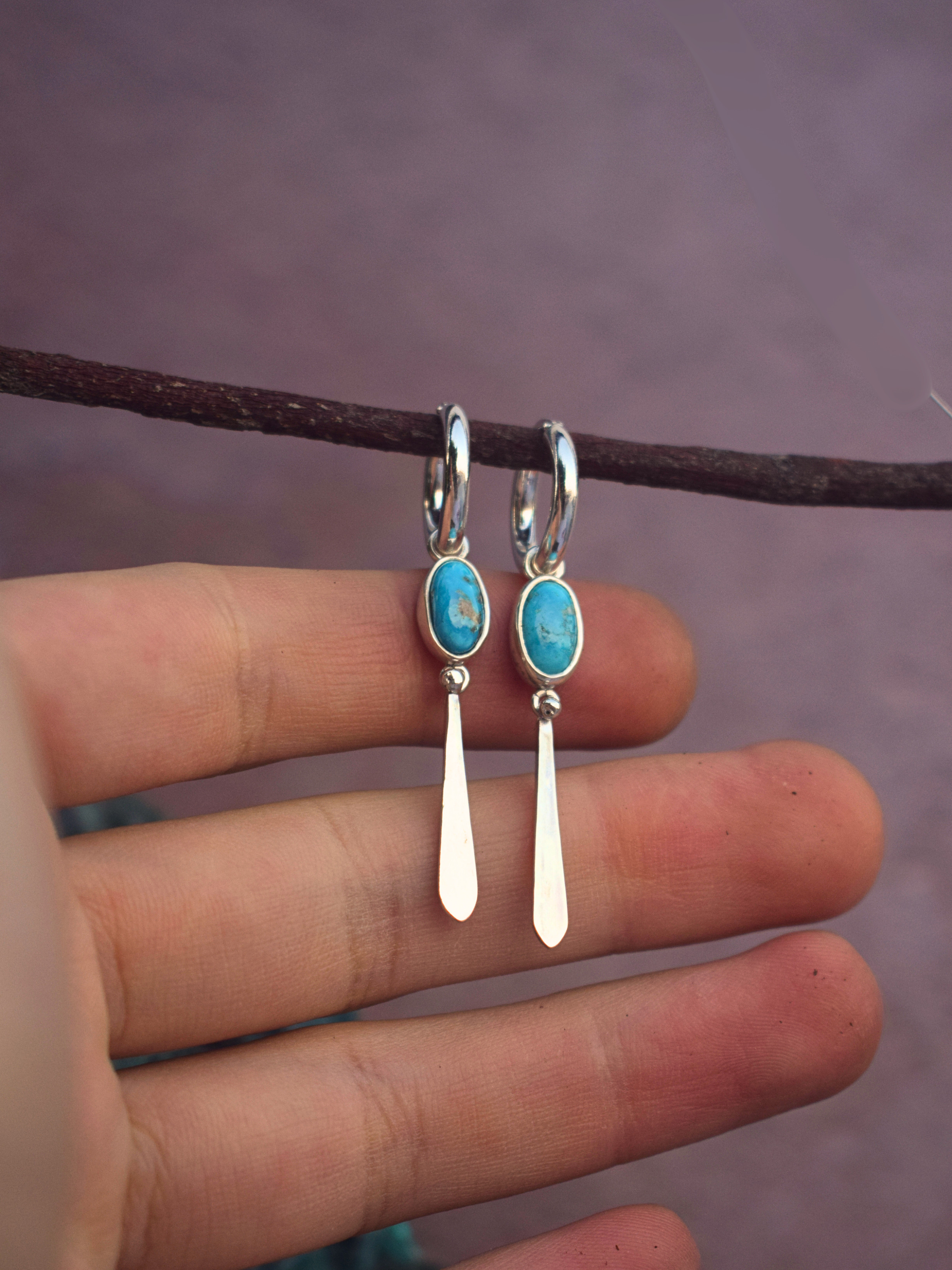 Wild Waters Earrings | Blue Bird Turquoise
