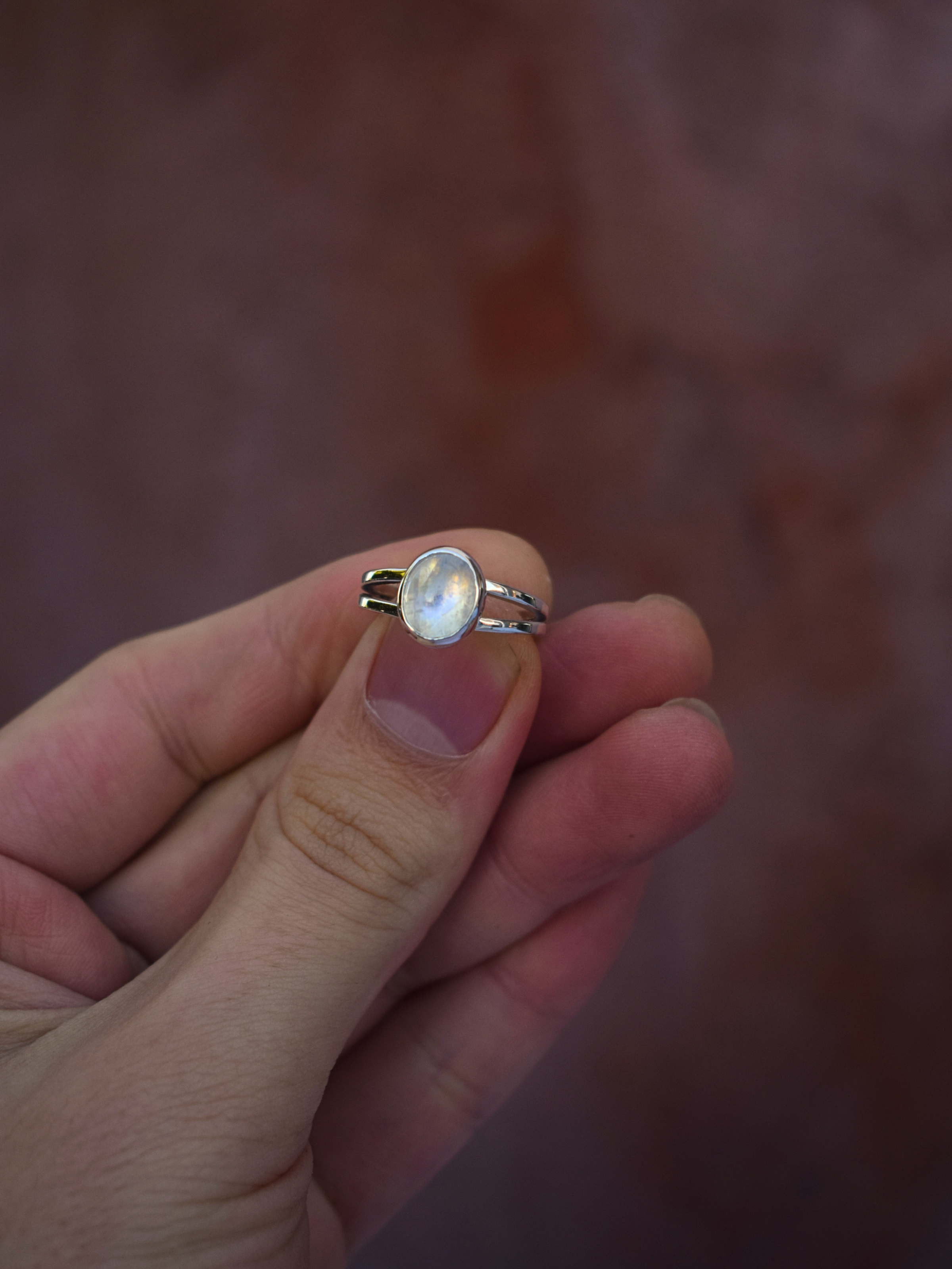 The Bridge Ring - Moonstone