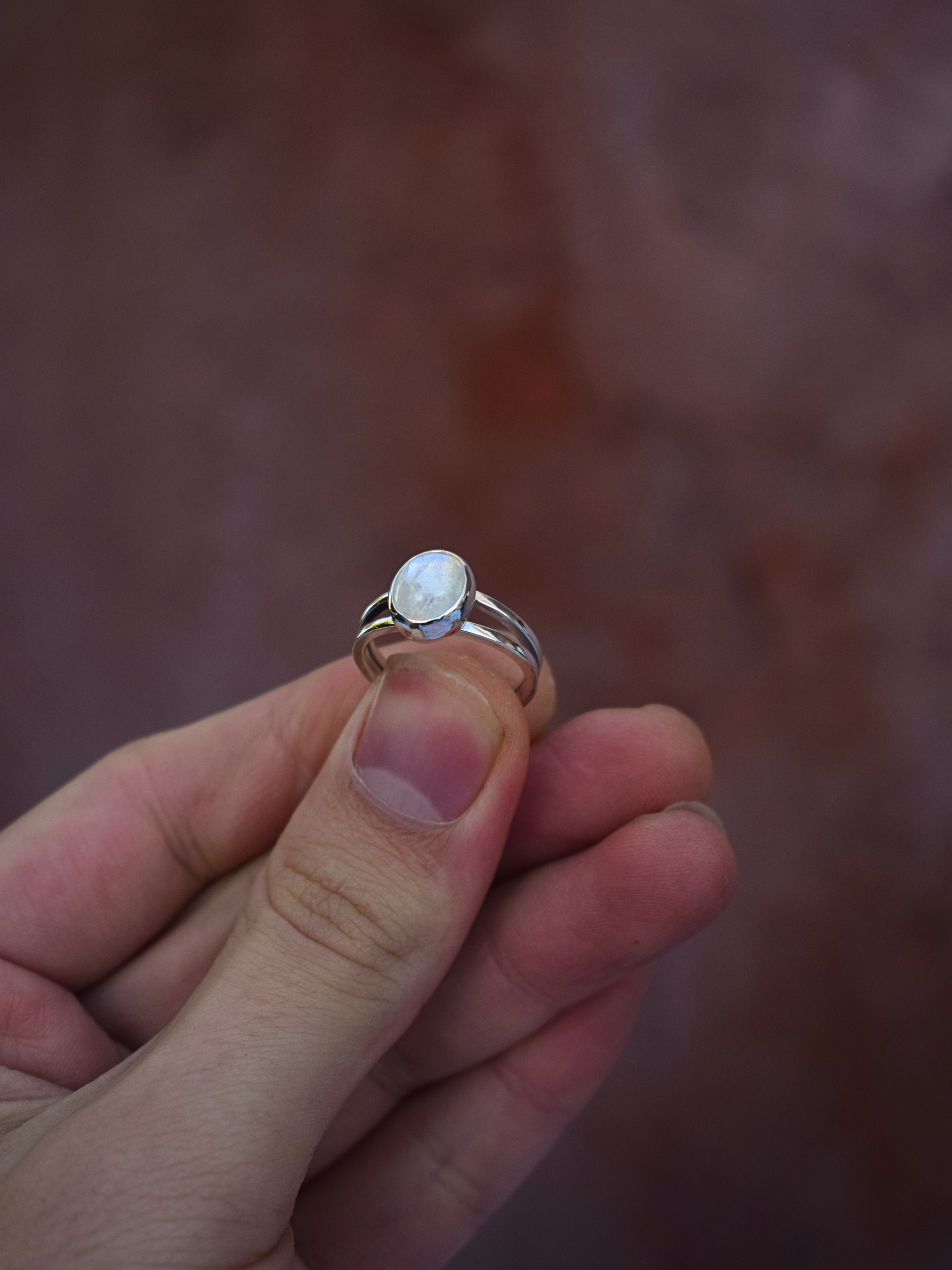 The Bridge Ring - Moonstone