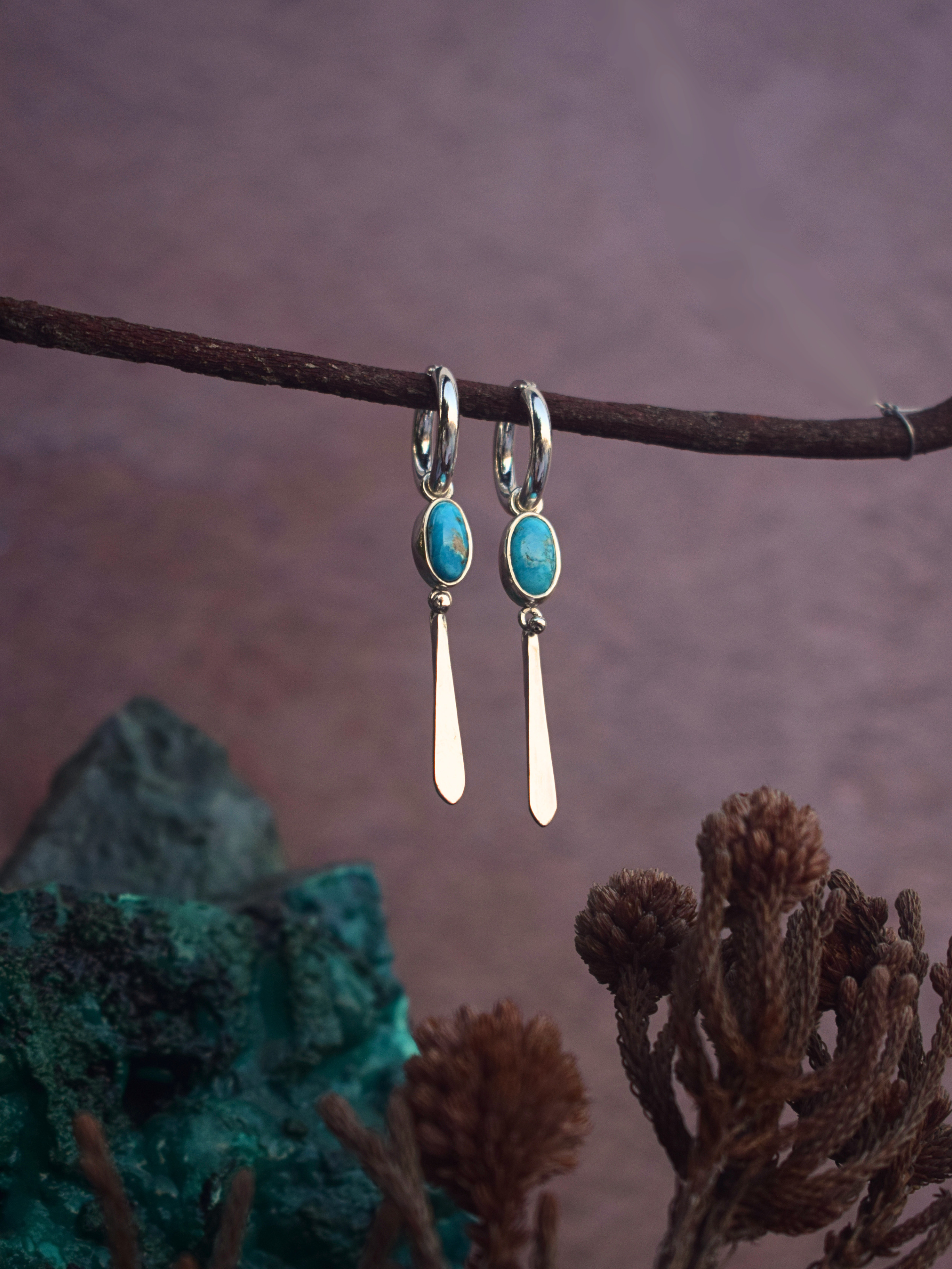 Wild Waters Earrings | Blue Bird Turquoise