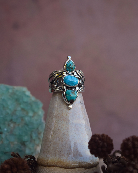 The Seraph Ring | Turquoise Size O