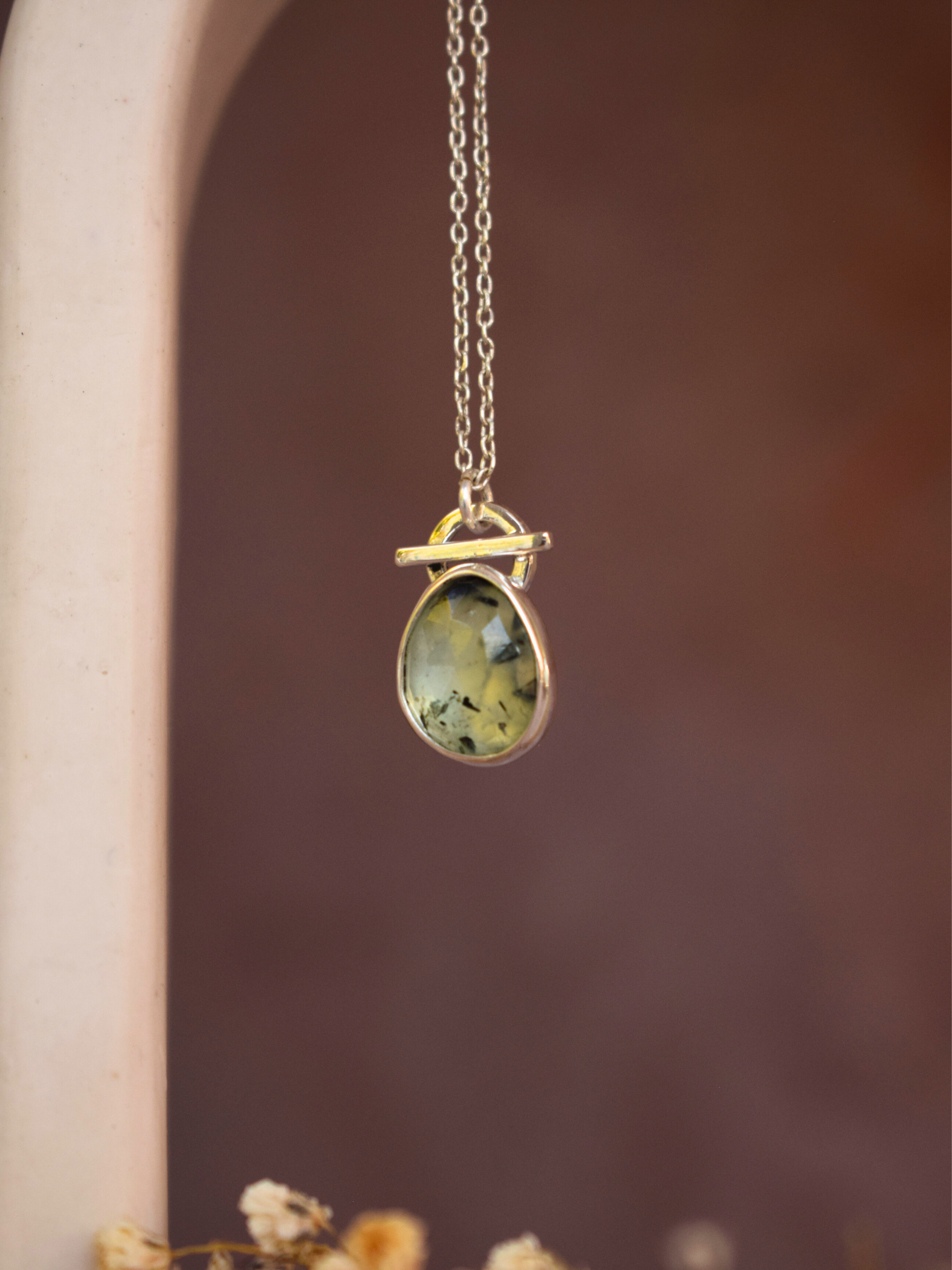 Essence Pendant - Prehnite