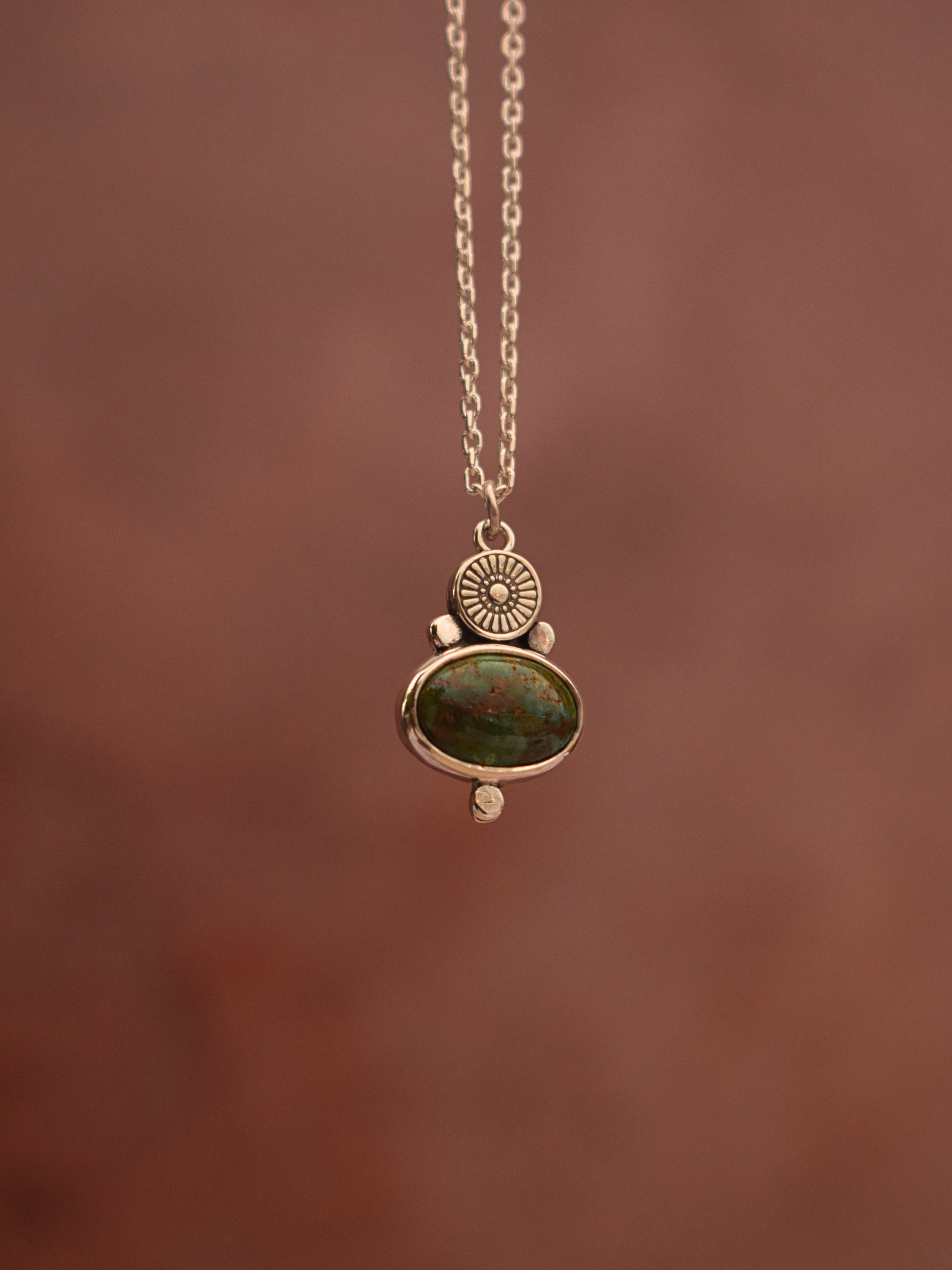 Gaia Necklace - Sierra Bella Turquoise