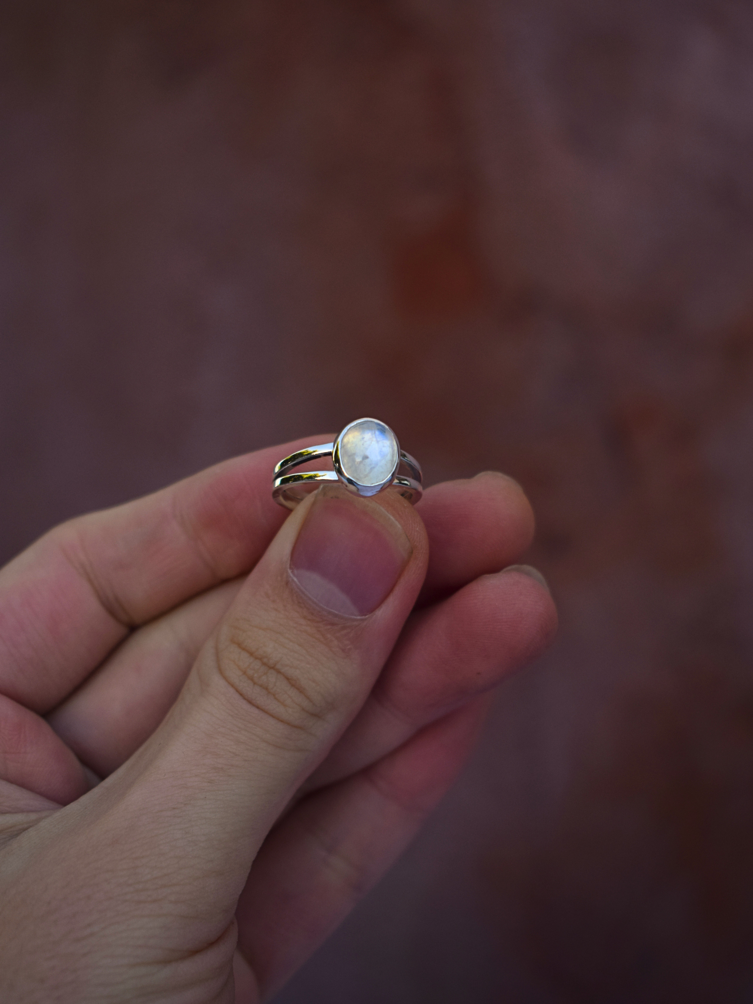 The Bridge Ring - Moonstone