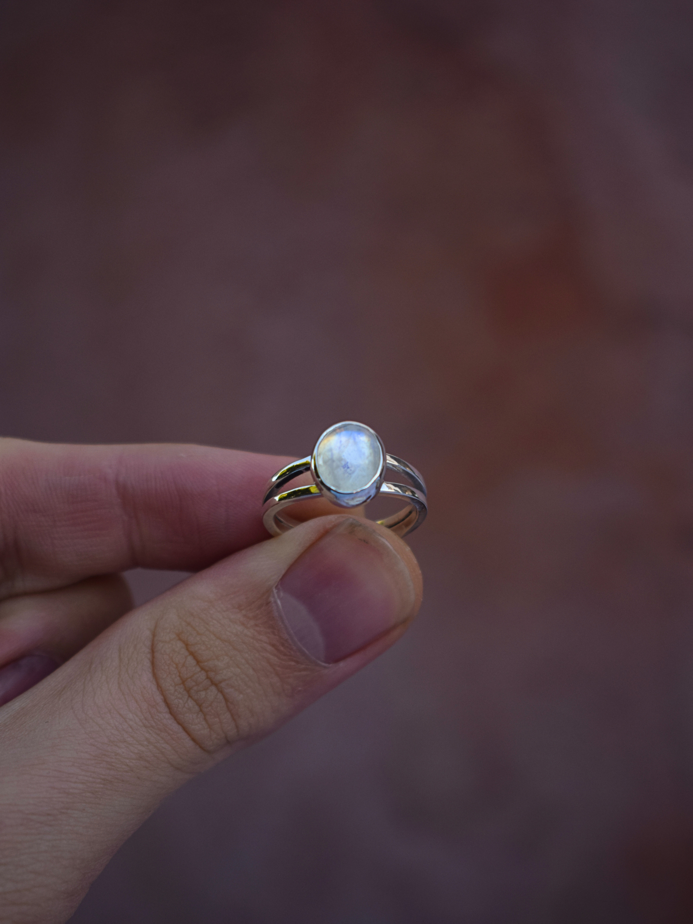 The Bridge Ring - Moonstone