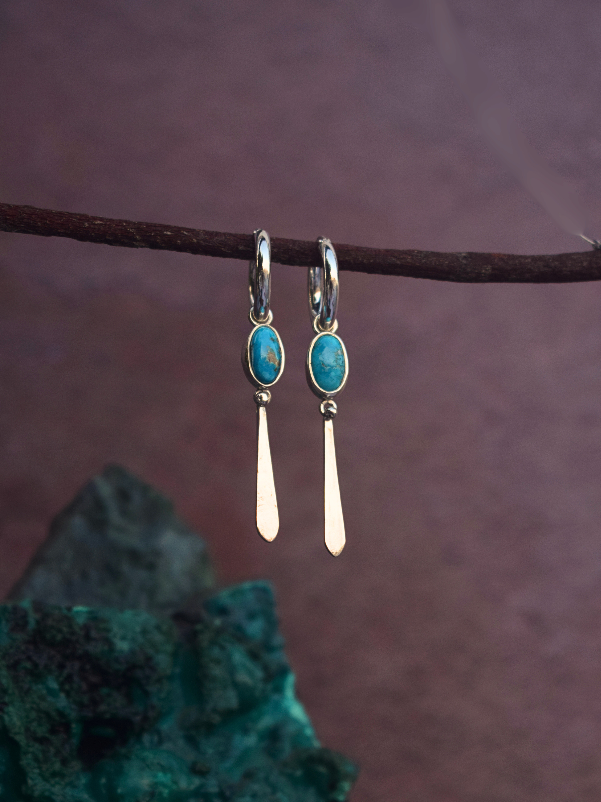 Wild Waters Earrings | Blue Bird Turquoise