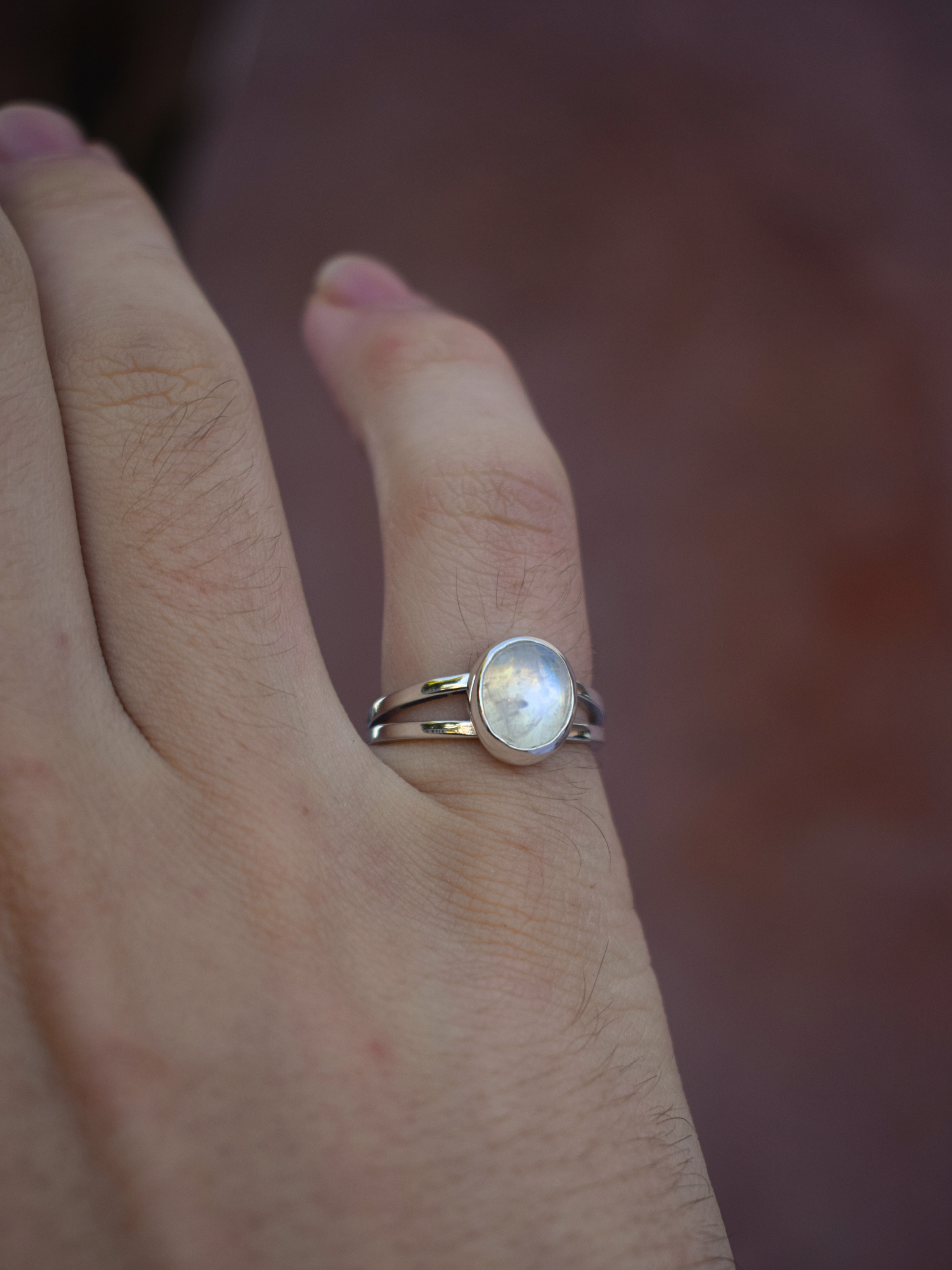 The Bridge Ring - Moonstone