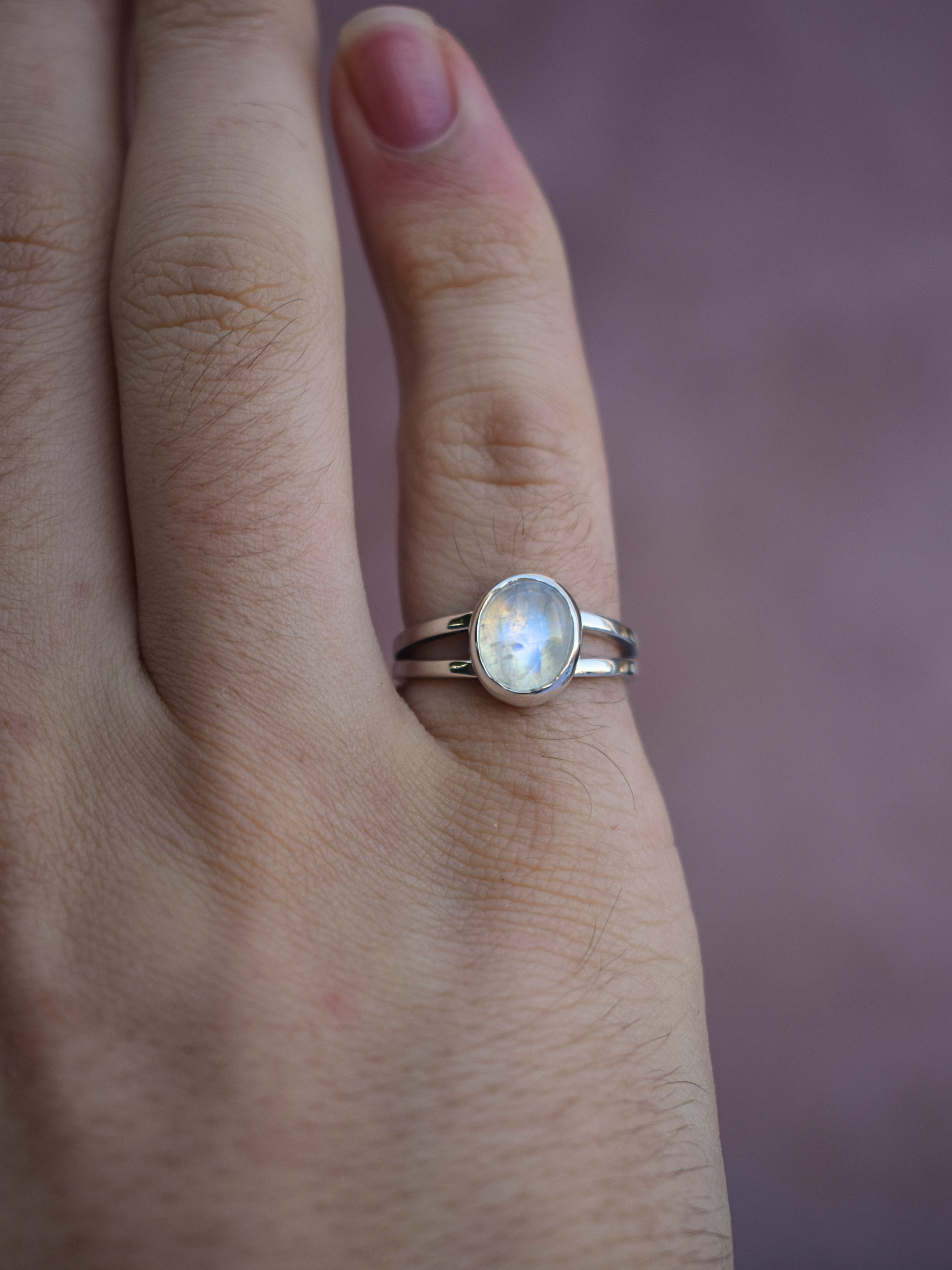 The Bridge Ring - Moonstone