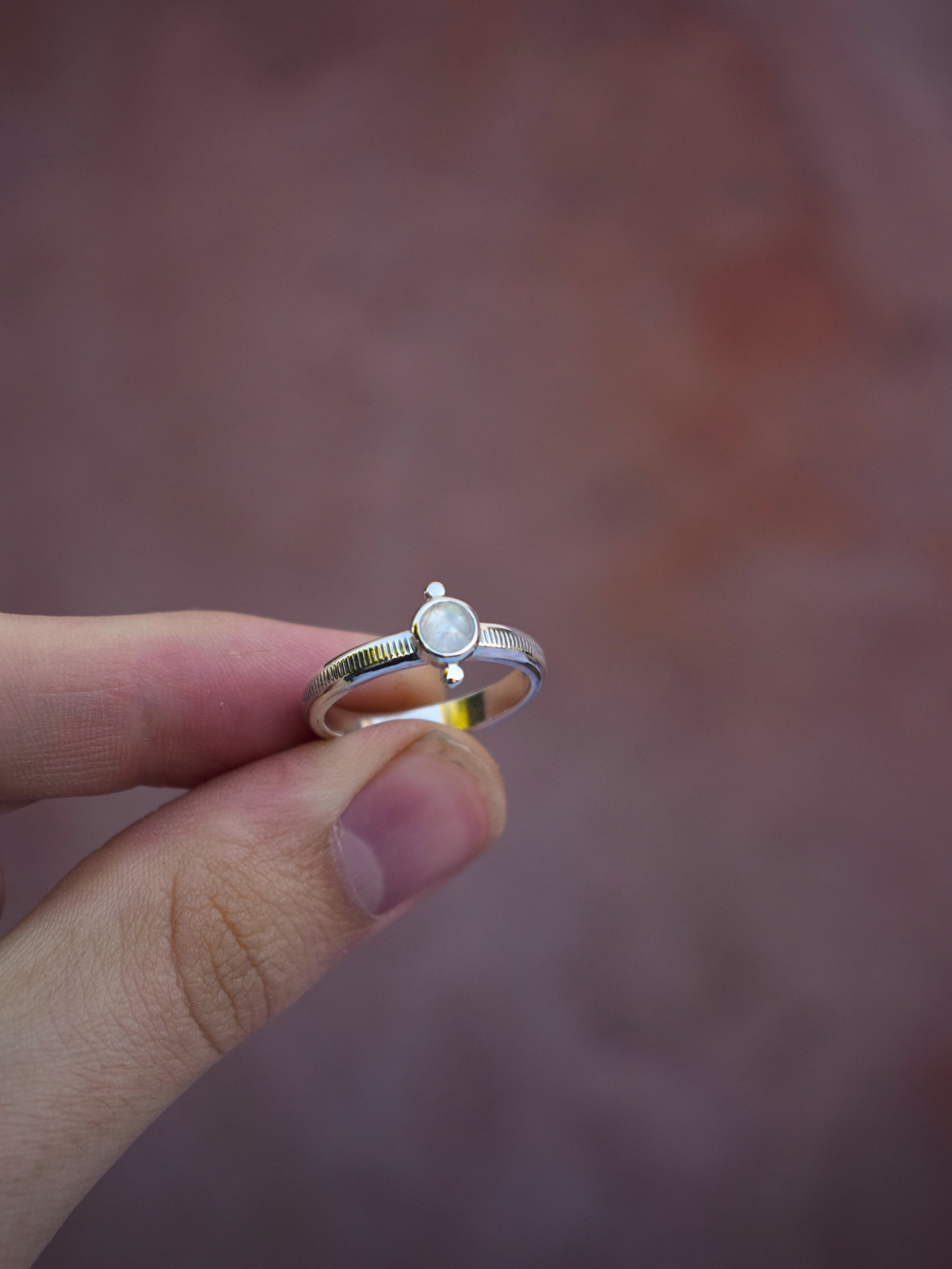The Lunor Ring - Moonstone