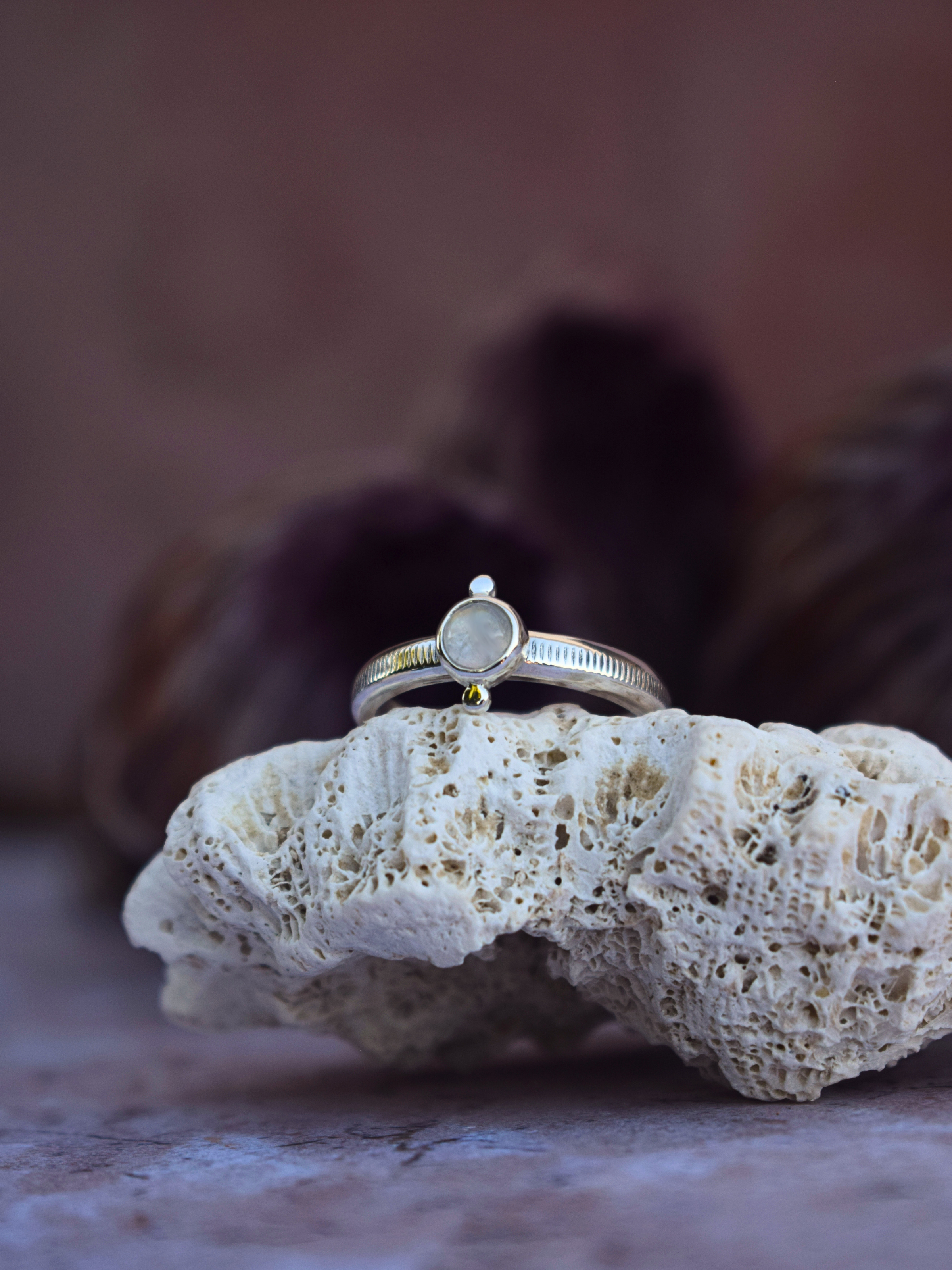 The Lunor Ring - Moonstone