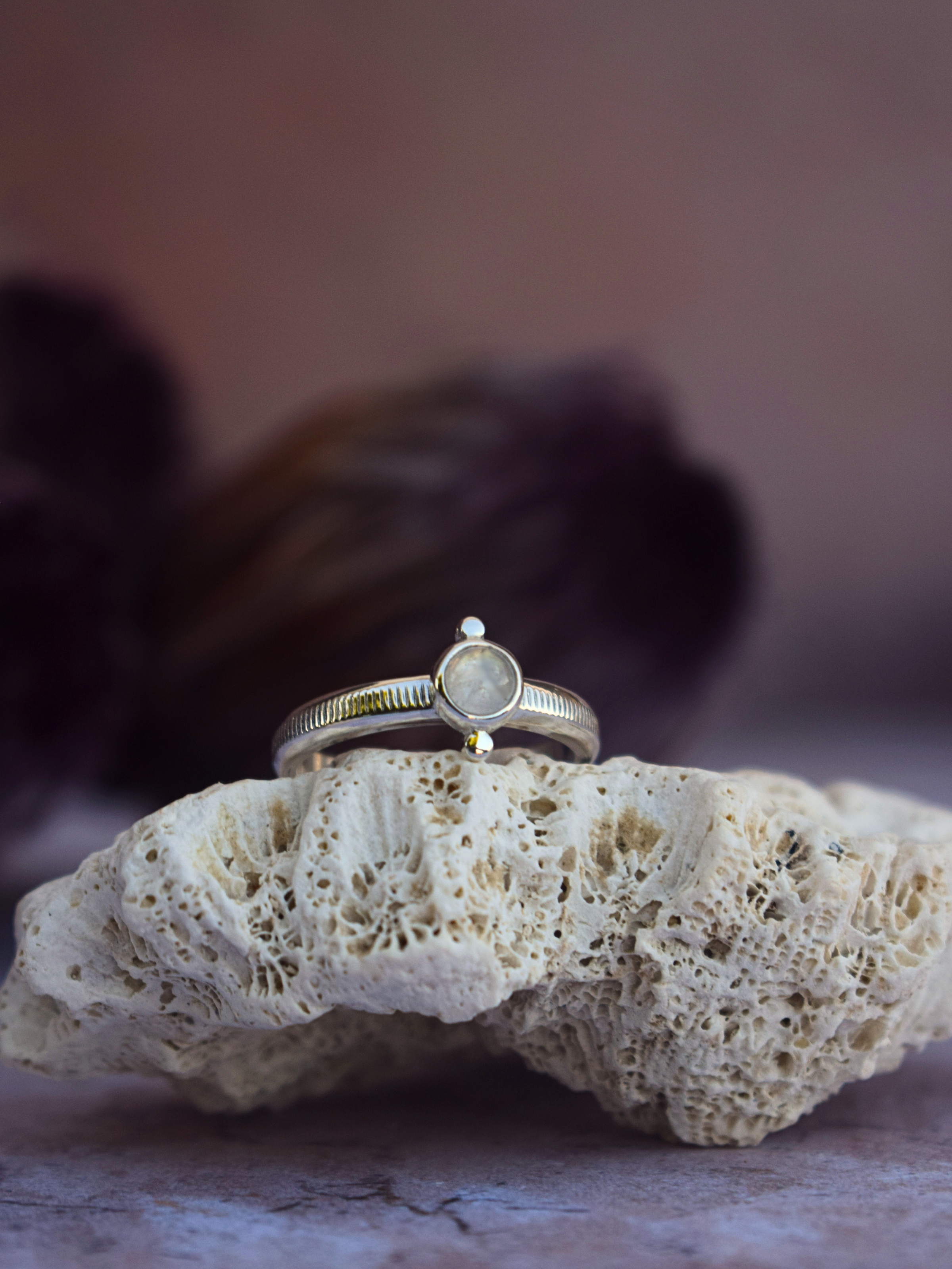 The Lunor Ring - Moonstone