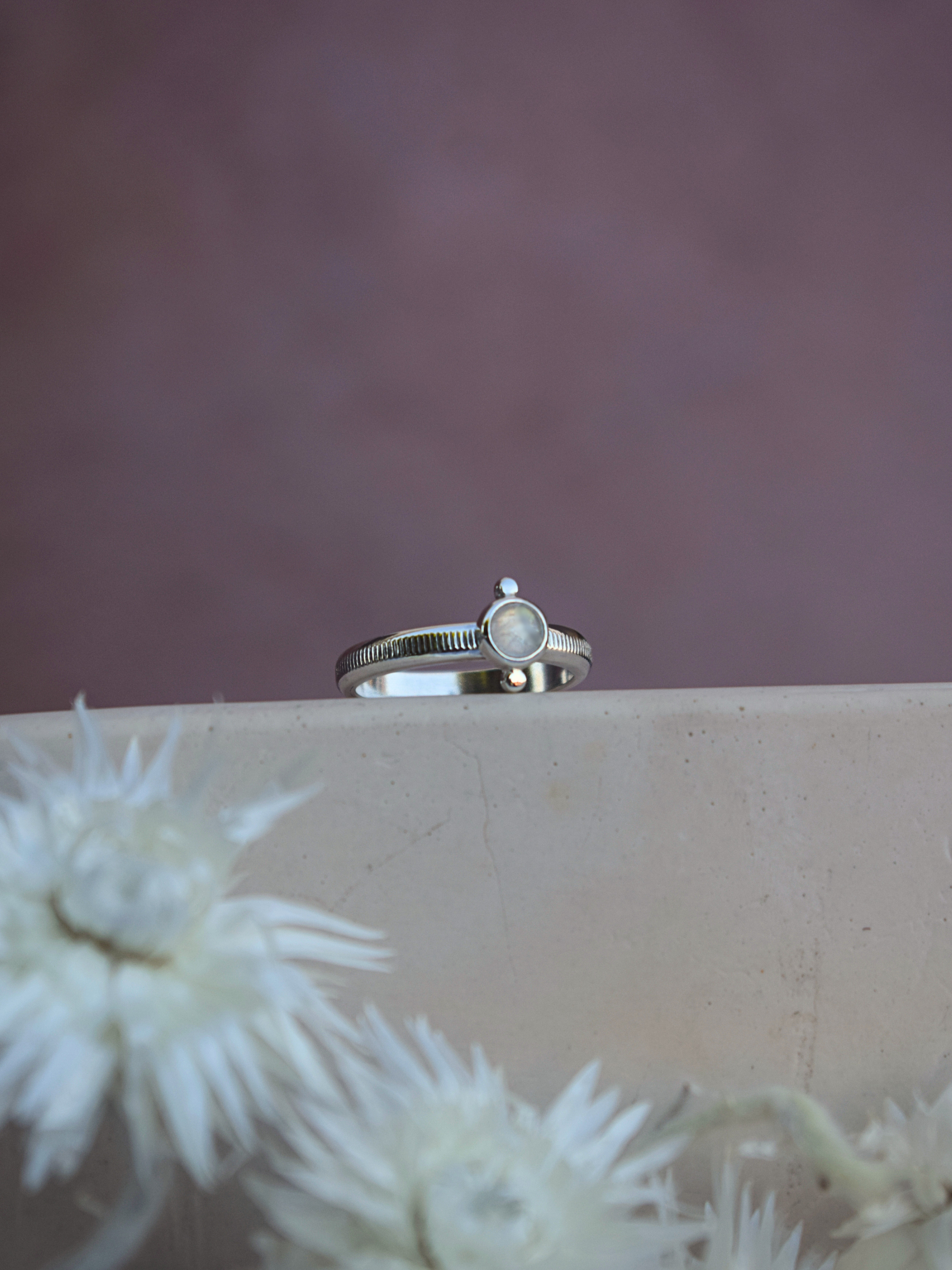 The Lunor Ring - Moonstone