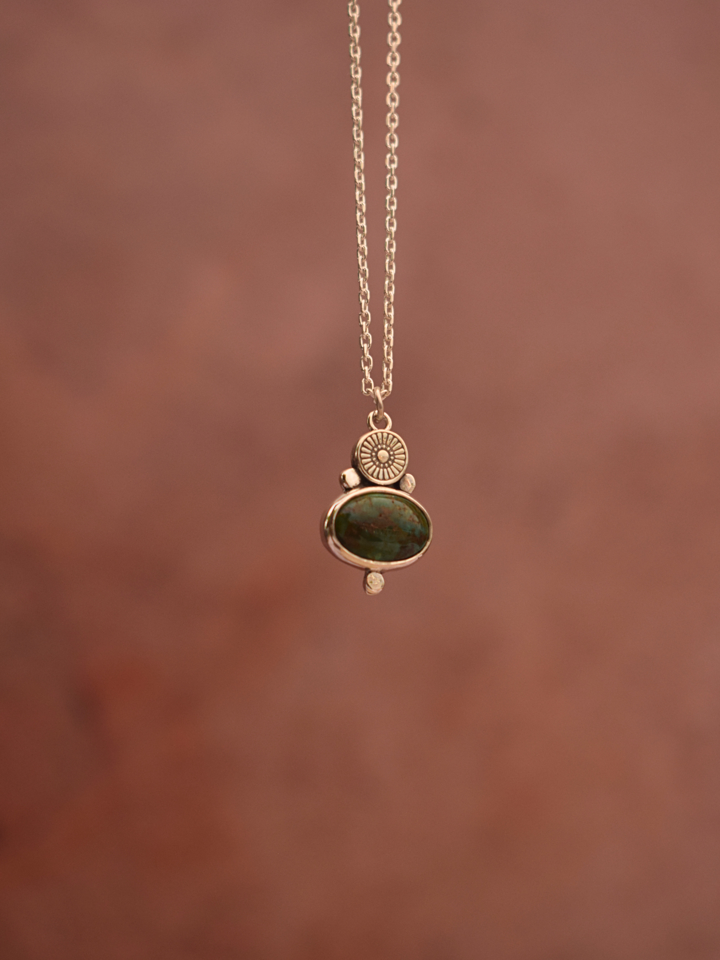 Gaia Necklace - Sierra Bella Turquoise