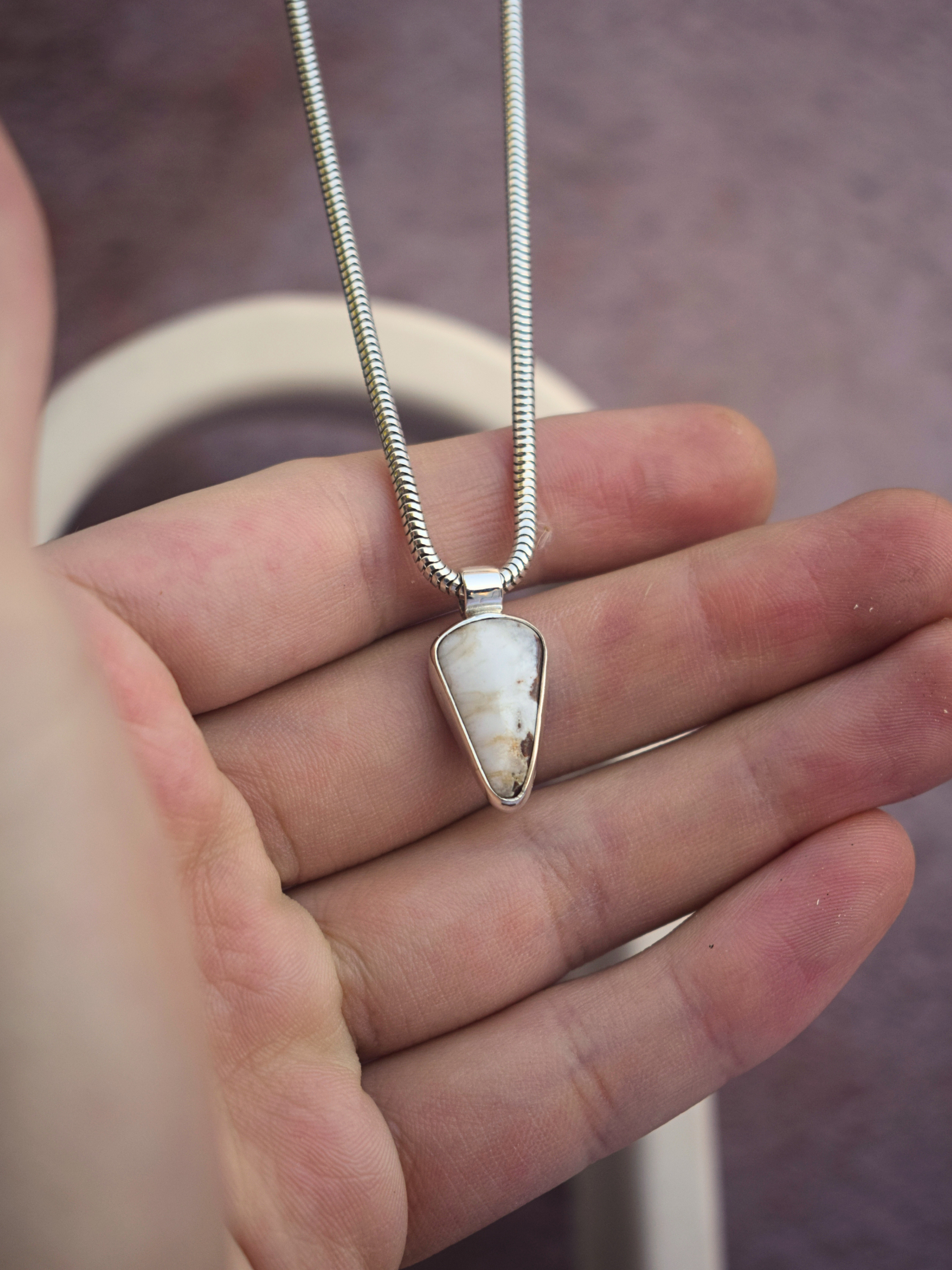 The Sovereign Light Necklace - Wild Horse Turquoise 1