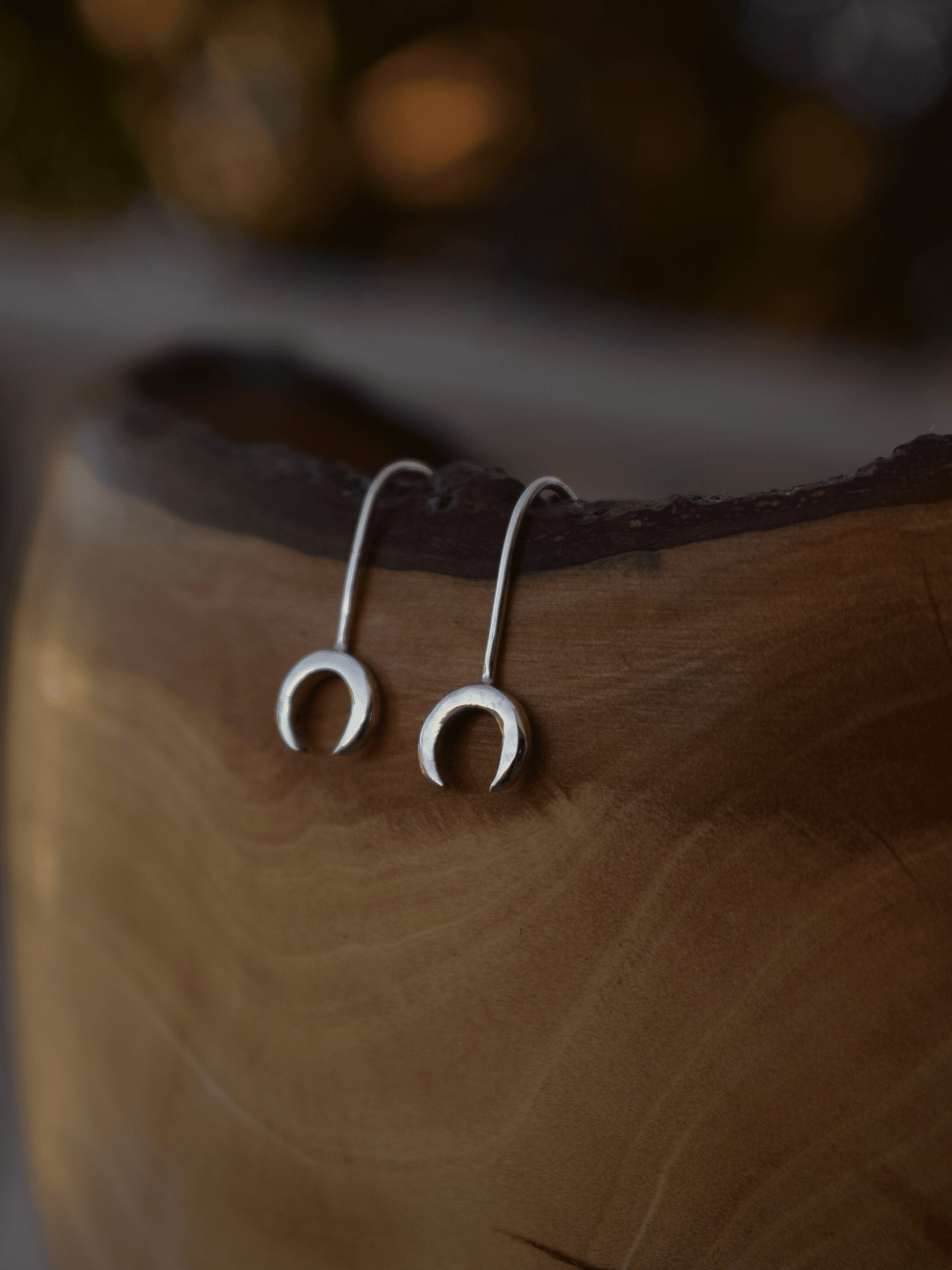 Lunar Key Earrings