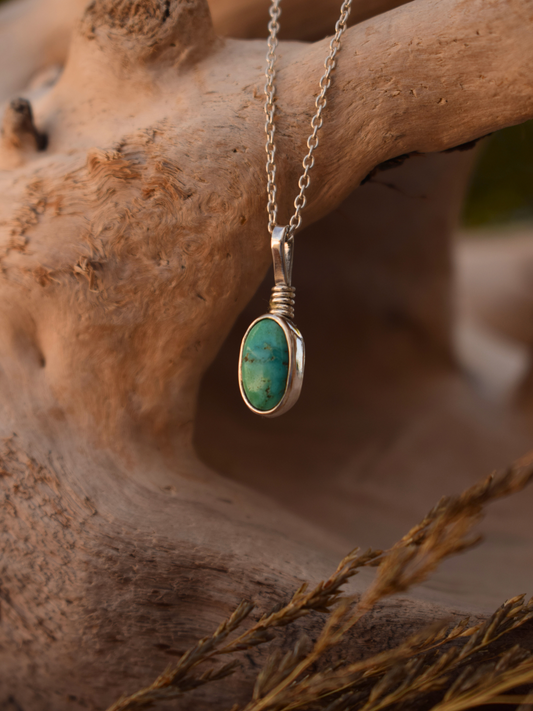 Horizon Necklace 2 - Turquoise