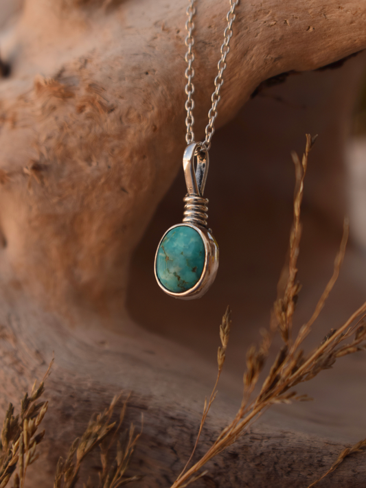 Horizon Necklace - Turquoise