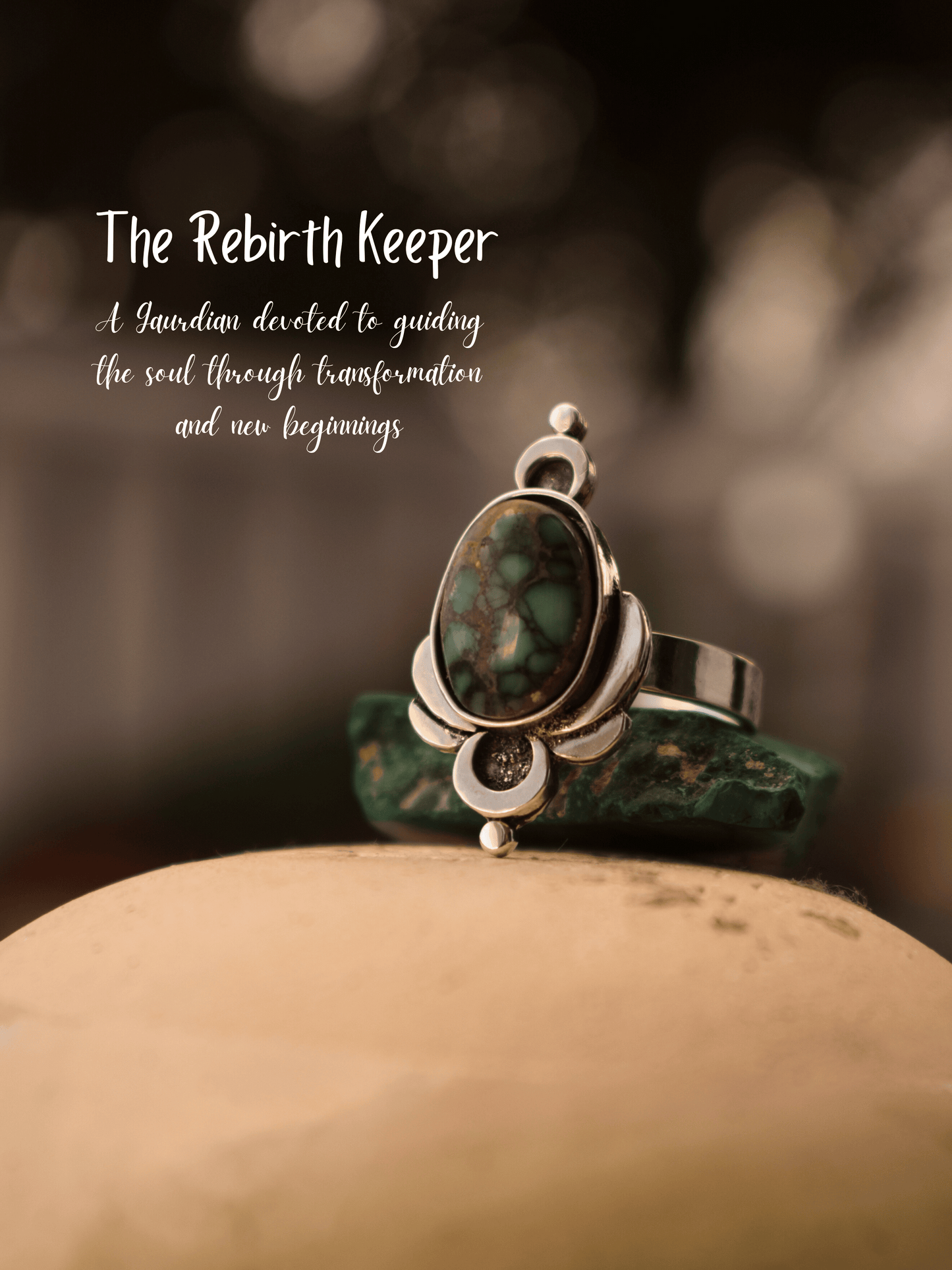 Rebirth Keeper Ring - Variscite