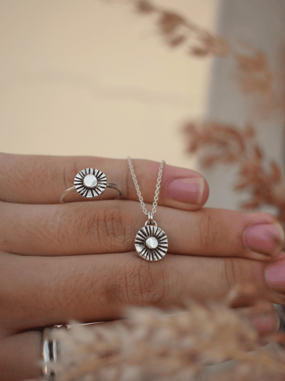 Sol Necklace - Sterling Silver Pendant