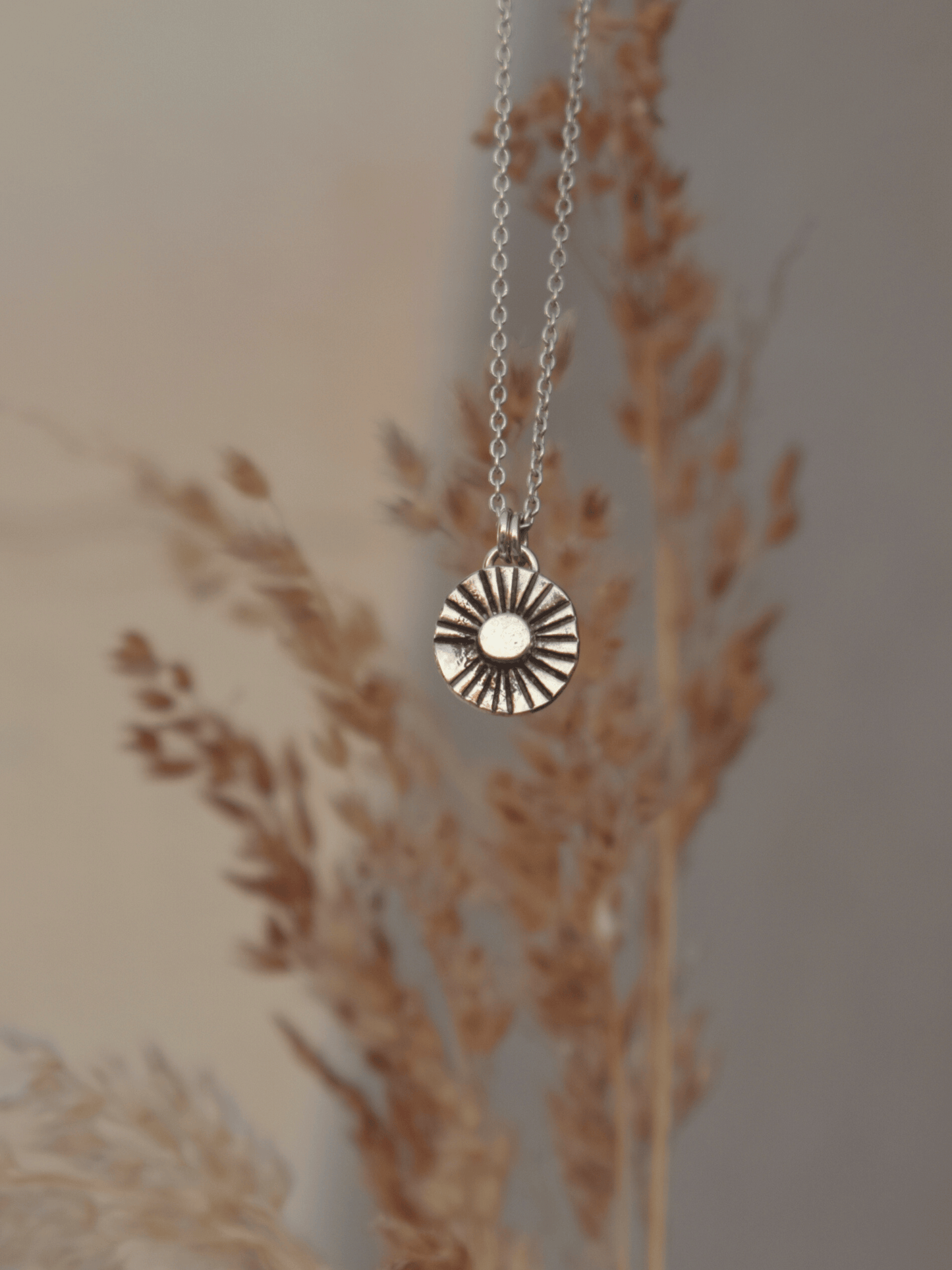 Sol Necklace - Sterling Silver Pendant