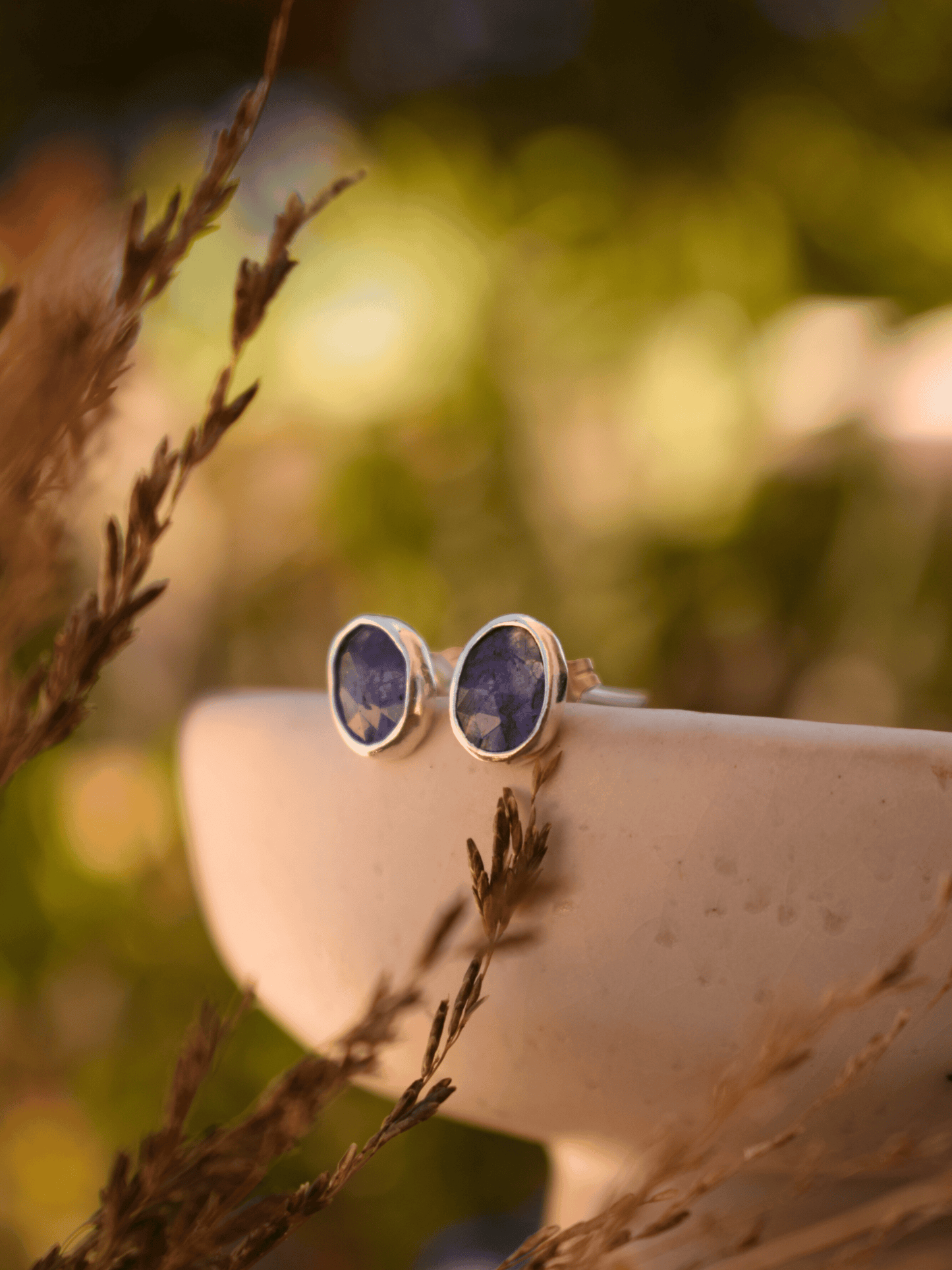 Tanzanite Studs