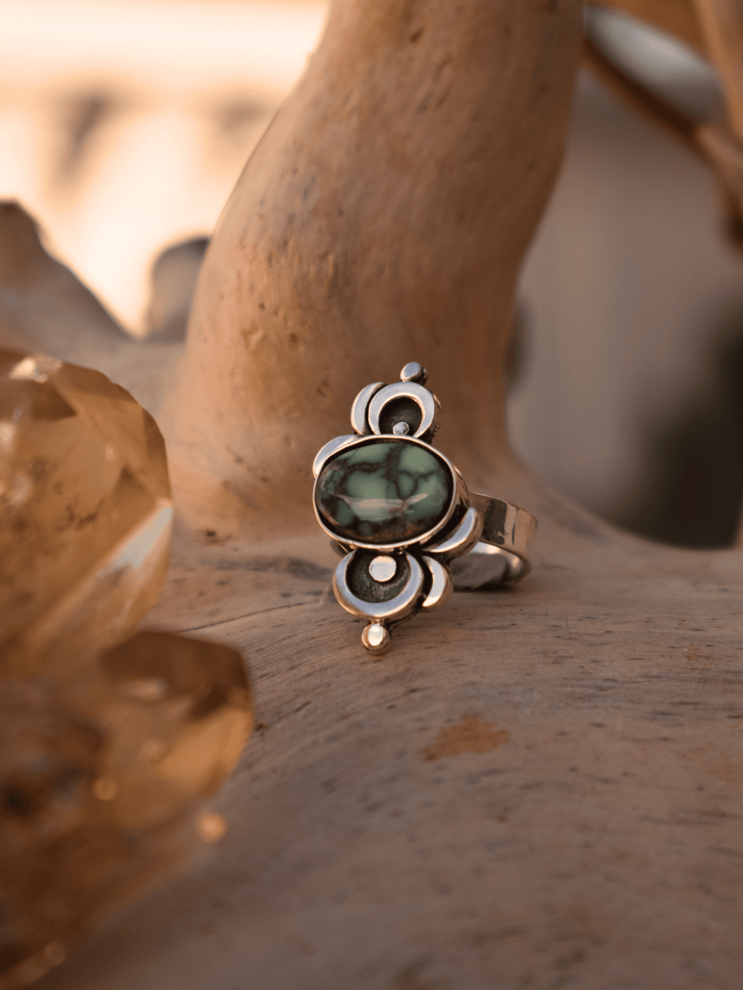 Sacred Horizon Ring - Variscite